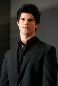 Taylor Lautner at the press conference of "Twilight."