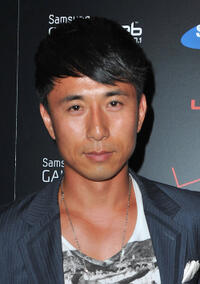 James Kyson Lee at the Samsung and Verizon Launch of the Samsung Galaxy Tab 10.1 in California.
