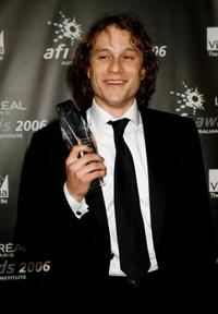 Heath Ledger at the L'Oreal Paris 2006 AFI Awards in Melbourne, Australia.