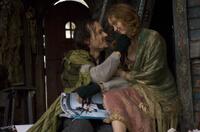 Heath Ledger as Tony and Lily Cole as Valentina in "The Imaginarium of Doctor Parnassus."