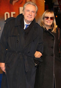 Leigh Lawson and Twiggy at the UK premiere of "Life of Pi."