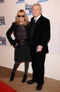 Twiggy and Leigh Lawson at the South Bank Show Awards.