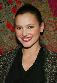 Virginie Ledoyen at the pre-screening cocktail party for "Bon Voyage".