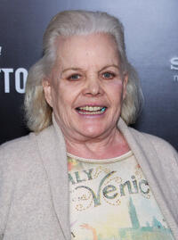 Carroll Baker at the New York premiere of "The Girl With The Dragon Tattoo."