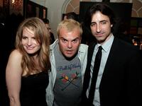 Jennifer Jason Leigh, Jack Black and Noah Baumbach at the premiere of "Margot at the Wedding" after party.