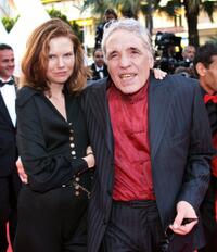 Shanyn Leigh and Abel Ferrara at the special screening of "Chelsea on the rocks" during the 61st Cannes International Film Festival.