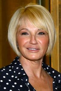 Ellen Barkin at the opening night party for the new Serge Normant Salon.