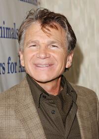 David Leisure at the "A Celebration of Caring" celebrity fashion show and luncheon.