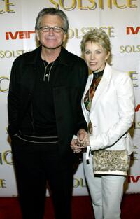 David Leisure and his wife at the Solstice Spring 2003 Fashion party.