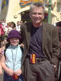 David Leisure and Madison at the premiere of "Spy Kids."