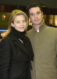 Sophie Lee and Guest at the Australian premiere of "He Died With a Felafel in his Hand."
