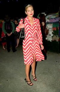 Sophie Lee at the Judith Lucy opening night.