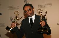 Spike Lee at the Shrine Auditorium for the 2007 Primetime Creative Arts Emmy Awards.