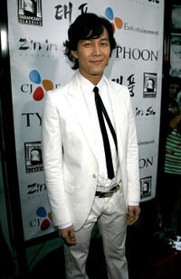 Lee Jung-Jae at the California premiere of "Typhoon."