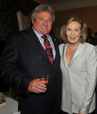 Brad Leland and Lesley Visser at the 23rd Annual Great Sports Legends Dinner to Cure Paralysis in New York.