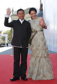 Lee Kang-Sheng and Yin Shin at the Italy premiere of "Bangbang Wo Aishen."
