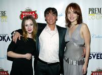Rachel Miner, Director Tom Zuber and Erica Leerhsen at the after party of "Little Athens" during the AFI Fest.