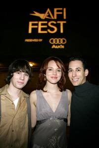 John Patrick Amedori, Erica Leerhsen and Jonathan Dankner at the screening of "Little Athens" during the AFI Fest.