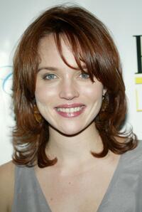 Erica Leerhsen at the after party of "Little Athens" during AFI Fest.