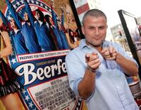 Steve Lemme at the California premiere of "Beerfest."