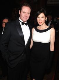 Chris Lemmon and Gina Raymond at The National Arts Club celebration honoring Olympia Dukakis.