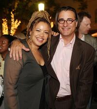 Kasi Lemmons and Andy Garcia at the afterparty of the premiere of "Talk to Me" during the Los Angeles Film Festival.