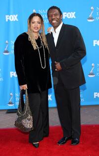 Kasi Lemmons and Vondie Curtis-Hall at the 39th NAACP Image Awards.