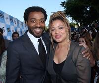 Chiwetel Ejiofor and Kasi Lemmons at the opening night screening of "Talk to Me" during the Los Angeles Film Festival.
