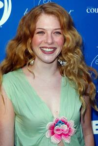 Rachelle Lefevre at the "Work Hard, Play Harder III" party.