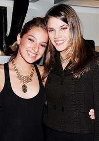 Vanessa Lengies and Missy Peregrym at the opening of the new Kenneth Cole New York's Los Angeles flagship store.