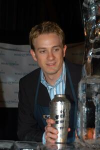 Tom Lenk at the "Make-A-Wish Foundation" wine tasting and auction fundraiser event.