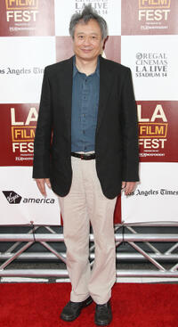 Director Ang Lee at the premiere of "People Like Us" during the 2012 Los Angeles Film Festival in California.
