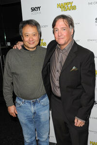 Director Ang Lee and Mitchell Lichtenstein at the New York premiere "Happy Tears."