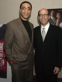 Harry J. Lennix and Matt Blank at the premiere of "Keep the Faith, Baby."