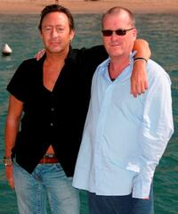 Julian Lennon and Director Kim Kindersley at the photocall of "Whaledreamers."