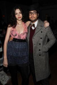 Charlotte Kemp Muh and Sean Lennon at the United Bamboo Fall 2009.
