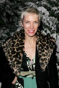 Annie Lennox at the after party of the world premiere of "The Chronicles Of Narnia."