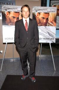 James Legros at the premiere of the "World Traveler".