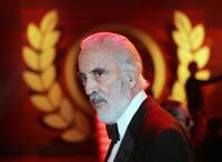 Christopher Lee at the ceremony of the Women's World Awards 2005.