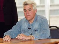 Jay Leno at the promotion of his children's book "If Roast Beef Could Fly."