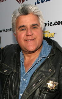 Jay Leno at the premiere of "One, Two, Many."