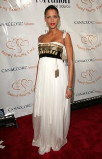 Noemie Lenoir at the "Heart Of Gold Ball" to Benefit the Happy Hearts Fund.