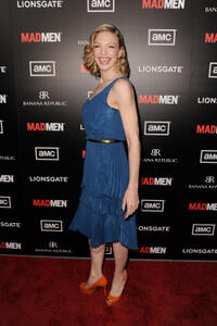 Kristin Lehman at the Season 5 California premiere of "Mad Men."