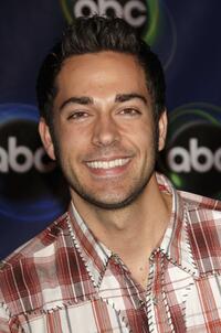 Zachary Levi at the ABC Winter Press Tour All Star Party.