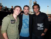 Scott Porter, Joey Fatone and Zachary Levi at the NBC All-Star Party during the 2007 Summer Television Critics Association Press Tour.