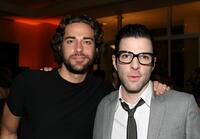 Zachary Levi and Zachary Quinto at the Alzheimer's Association's 16th Annual "A Night At Sardi's."