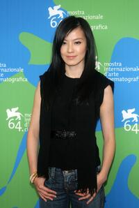 Kelly Lin at the photocall of "Shentan (Mad Detective)" during the 64th Venice Film Festival.