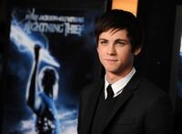 Logan Lerman at the premiere of "Percy Jackson & The Olympians: The Lightning Thief."