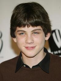 Logan Lerman at the WB 2005 Television Critics Winter Press Tour Party.