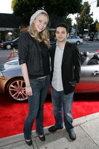 Niki Lindholme and Samm Levine at the opening night of the Malibu Film Festival.
